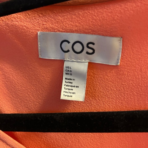 COS Asymmetrical Soft Coral Dress/Caftan - Picture 4 of 6